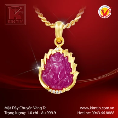 Mặt dây chuyền Vàng 24K