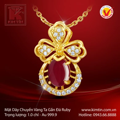 Mặt dây chuyền Vàng 24K