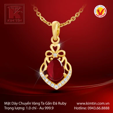 Mặt dây chuyền Vàng 24K 