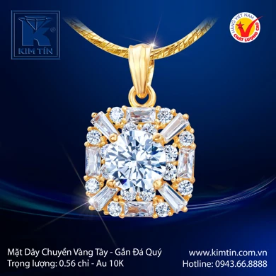 Mặt dây chuyền Vàng tây 10K 