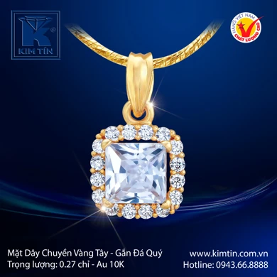 Mặt dây chuyền Vàng tây 10K 