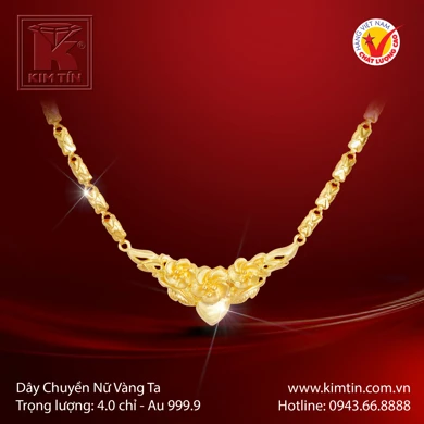 Dây chuyền nữ Vàng 24K 