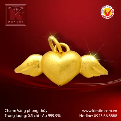 Charm vàng phong thủy 