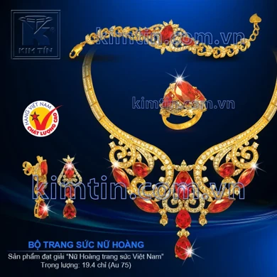 Bộ trang sức nữ hoàng