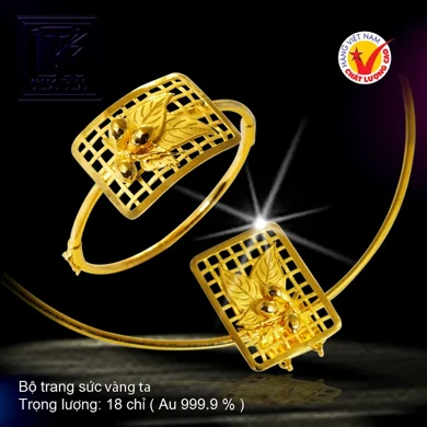 Bộ trang sức vàng 24K
