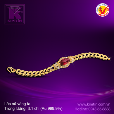 Lắc nữ - Vàng 24K