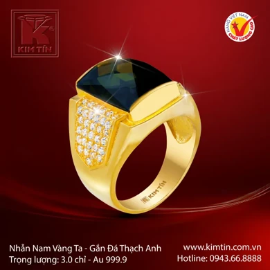 Nhẫn vàng nam 24k