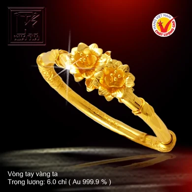 Vòng tay vàng 24 K