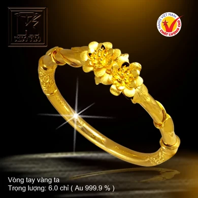 Vòng tay vàng 24 K