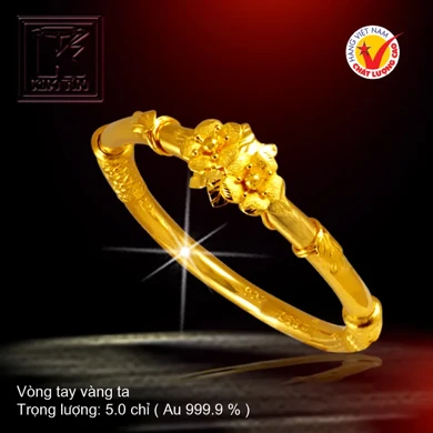 Vòng tay vàng 24K