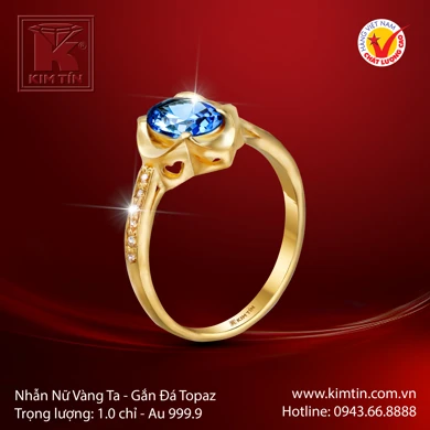 Nhẫn Nữ Vàng 24K