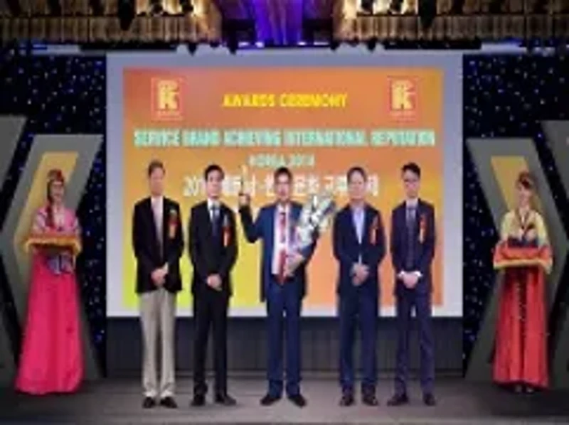Tập đoàn VBĐQ Kim Tín đón nhận Cúp vàng quốc tế tại Hàn Quốc 2018