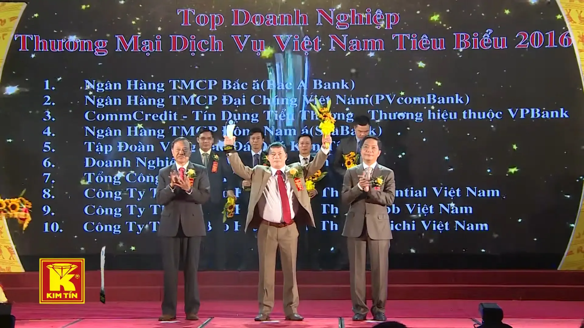 KIM TÍN - CÚP VÀNG: THƯƠNG MẠI VÀ DỊCH VỤ VIỆT NAM !