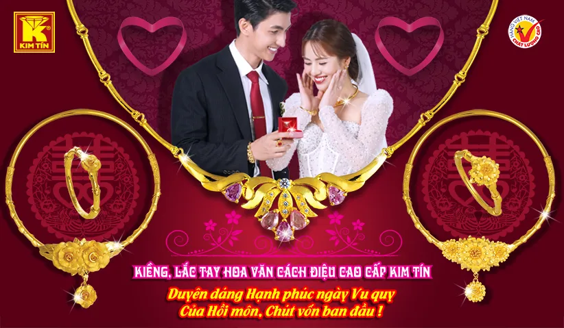 KIM TÍN - NHẪN CƯỚI: BÊN NHAU TRỌN ĐỜI !